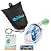Easy Snorkel Full Face Snorkeling Mask - 180 Panoramic View for Increased Visibility, Tubeless Technology Snorkeling Gear Prevents Gag Reflex - (Blue/White, L/XL)