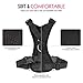Pawaboo Adjustable Dog Safety Vest Harness with Seatbelt, Dog Seat Belt Harness for Car with Vehicle Connector Strap, Breathable Dog Seatbelt Safety Tether for Small Medium Large Pet, Small, Black