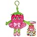 Whiffer Sniffers Strawberry Twirl Scented Ballerina Plush Backpack Clip