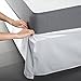 ZINUS SmartBase Bed Skirt, 16 Inch Drop, For Use with SmartBase, Easy On & Off Design, Queen