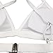 Sherry007 Womens Printed Cut Out Bikini Halter Racerback Swimsuit Beachwear,215blue,Medium
