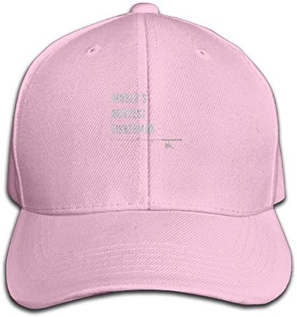 EstherMorrison World's Okayest Fisherman Stretch Fit Man Fashion Sunbonnet Polo Style Low Profile Gifts Adults Pink