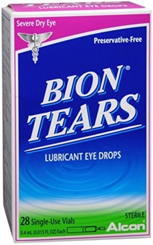 Bion Tears Lubricant Eye Drops Single Use Vials 28 Each by Alcon