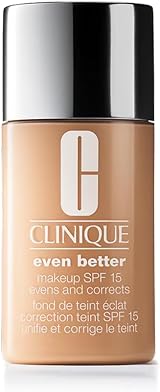Clinique Even Better Makeup Foundation SPF 15 Medium Coverage 39 shades