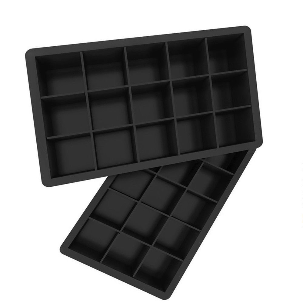 Compra LianDu 2 UNID Bandeja de Cubitos de Hielo de Silicona ...