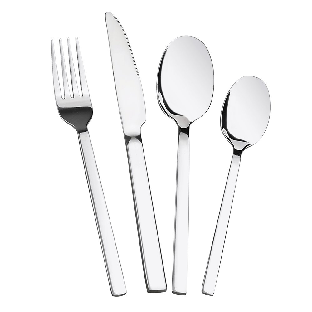 Cadineer 32 Piece Stainless Steel Cutlery Set for 8 Persons