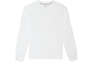 French Toast Boys Long Sleeve Thermal Waffle Tee T-Shirt White