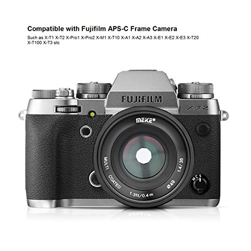 Meike 35mm F1.4 Fixed Prime Manual Focus Lens Compatible with Fujifilm X Mount-Upgrade Version of Meike 35mm F1.7 - Image 6