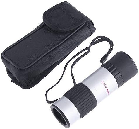 Go Out Camping 15-55x Monocular Telescope for Portable Traveling Hiking Camping Hunt View Sightseeing Star View Spotting Scope Equipment