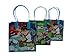 Disney Nickelodeon Marvel Birthday Goodies Gift Favor Bags Party Supplies - 12 Pieces (Ben 10 - Green)