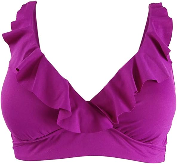 Lauren by Ralph Lauren Beach Club Ruffle Underwire Bikini Top Amazon