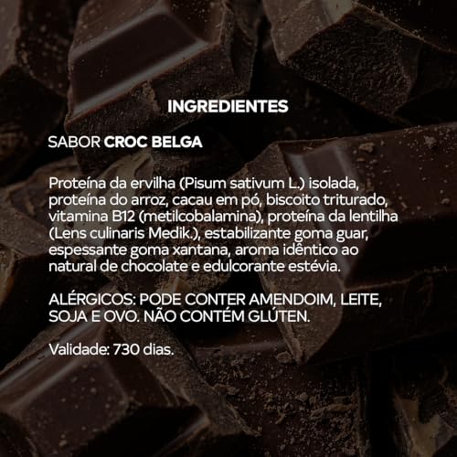 Dobro, Sport Protein, Dobro, Suplemento Proteico Vegetal em Pó, Sabor Croc Belga 450g 1 lata - 450g