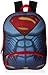 DC Superman Logo Backpack with Pencil Pocket, 16