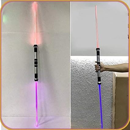 HT TOYS 2pc Star Wars The Last Jedi Weapons Lightsaber Cosplay Toy with Sound Light Led