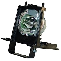 AuraBeam Economy Mitsubishi 915B455012 Television Replacement Lamp with Housing