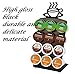 TEXASDELUXE K Cup Holder by Texas Deluxe Gift Style Single Serve Coffee Pod Storage Drawer for K-Cup Pods K-Cup Display Steel Rack 12 Coffee Pods Holder with Anti-Skid Rubbers - Black