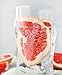 LA JOLIE MUSE Drinking Glasses Clear Water Tumbler, Highball Glassware Set of 4, 17OZ