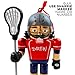 ChalkTalkSPORTS Lacrosse Male Nutcracker Resin Christmas Ornament | Lacrosse Ornaments