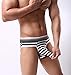 Leories Men's Thong G-String Elastic Smooth Bikini Airplane Sexy Underwear