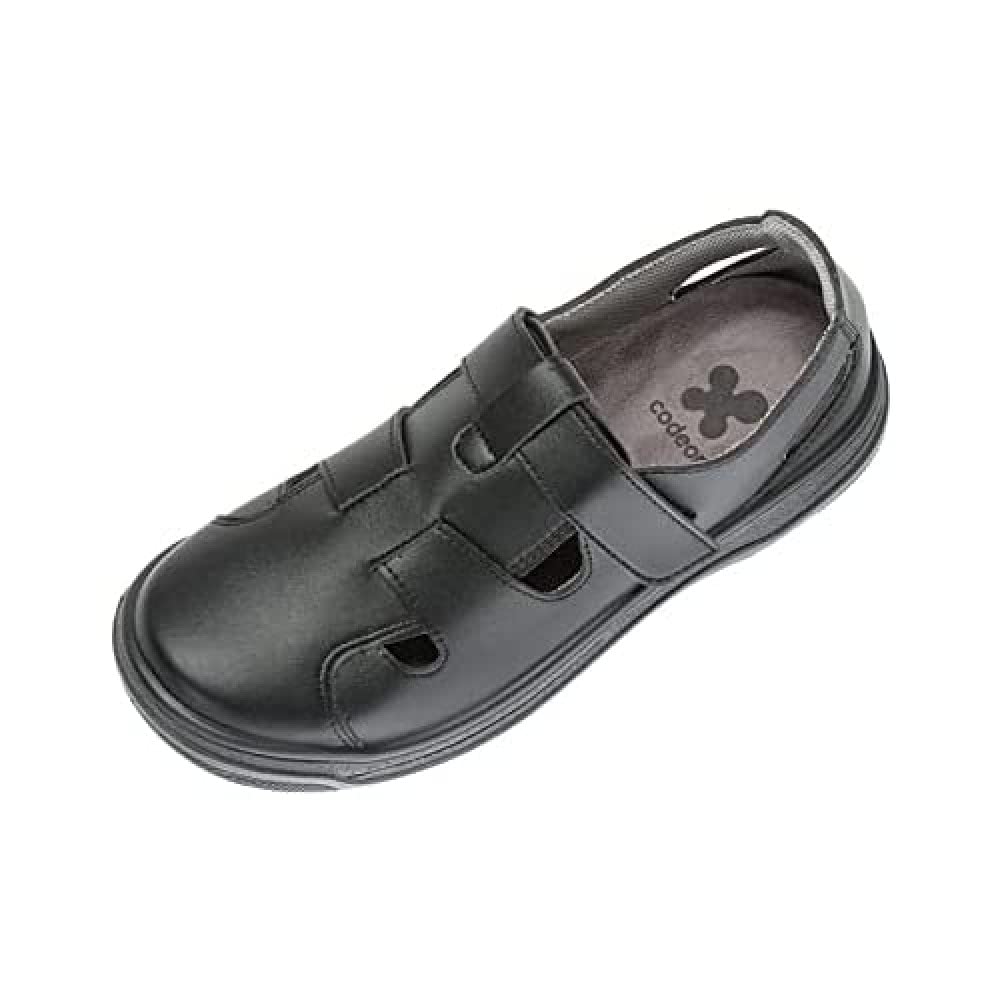 Codeor PIOLAN.47 Piola Professional Velcro Safety Shoe - Black, 47 Size