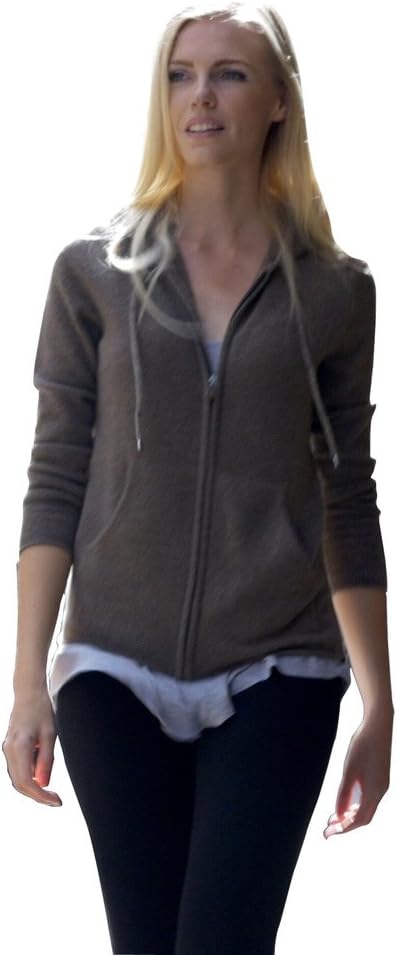 Wool Hoodie for Women - 100% Tibetan Yak Wool