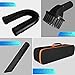 Teefortek Car Vacuum, DC 12V 120W High Power Portable Handheld Car Vacuum Cleaner with LED Light; Strong Suction, Wet Dry Use Auto Car Vacuums for Quick Cleaning, 14.5 feet Power Cord, Carry Bag