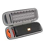 For JBL Flip 3 or JBL Flip 4 Splashproof Waterproof Portable Bluetooth Speaker Hard Case Sotrage Bag By Baval