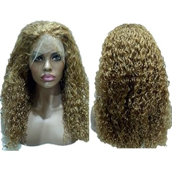 Amazon Com N L W Brazilian Virgin Human Hair Lace Front Wigs