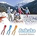 Ankuka Snowball Maker Toys 3 Pcs, Snow Toys for Kids, Children, 3 in 1 Snowball Tool for Snow Ball Fights, Winter Outdoor Activities(Red/Yellow/Blue)