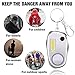Safe Sound Personal Alarm, HOKOILN 6 Pack 130DB Safesound Personal Alarms for Women Keychain with COB Light, Emergency Self Defense for Kids and Elderly. Security Safe Sound Whistle Safety Siren(6 Mul