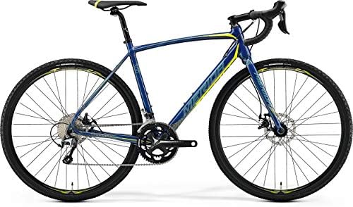 MERIDA Cyclo Cross 300 Racing, Training, Commuting - All in One Bike, Model Year 2019, Petrol (Yellow/LITE Teal)