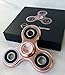 Metal Fidget Spinner Original Envolve (Rose Gold) - For focus, calm anxiety, and break nervous habits - Long spins 3-5 minutes (Gift Packaging)