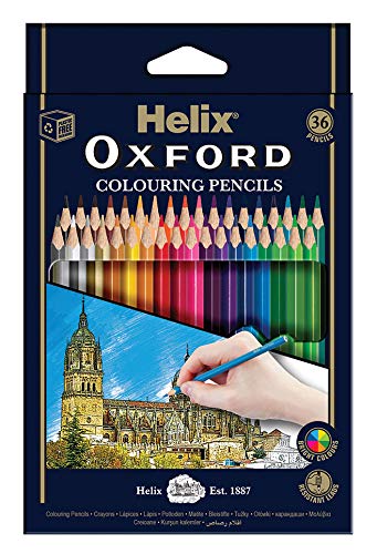 Helix Oxford Colouring Pencils (Pack of 36)