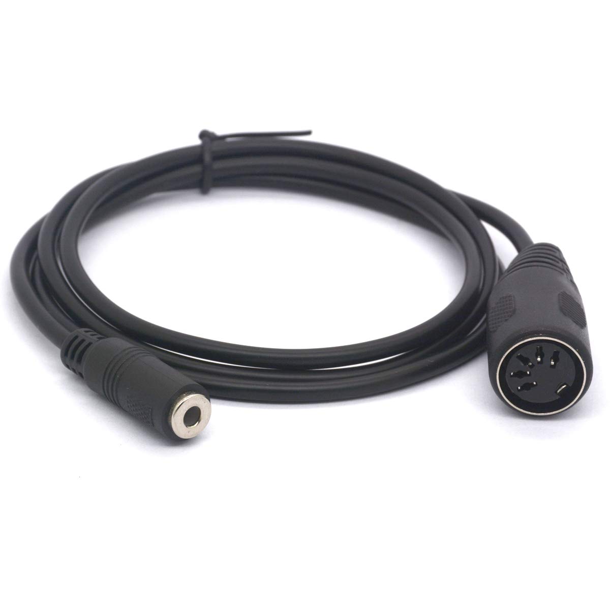 Tomost 5 Pin Din MIDI to 3.5mm Cable Adapter Female to Female Audio Converter Cord for Bang & Olufsen, Naim, Quad.Stereo Systems (1 meter)