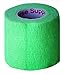 Vet Wrap Rap Tape (Neon Green) (Single) (2 Inch x 15 feet) Self Adhesive Adherent Adhering Cohesive Flex Self Stick Bandage Grip Roll Dog Cat Pet Horse