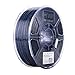 eSUN 3D 1.75mm PETG Semi-Transparent Gray Filament 1kg (2.2lb), PETG 3D Printer Filament, Dimensional Accuracy +/- 0.03 mm, 1.75mm Glass Gray