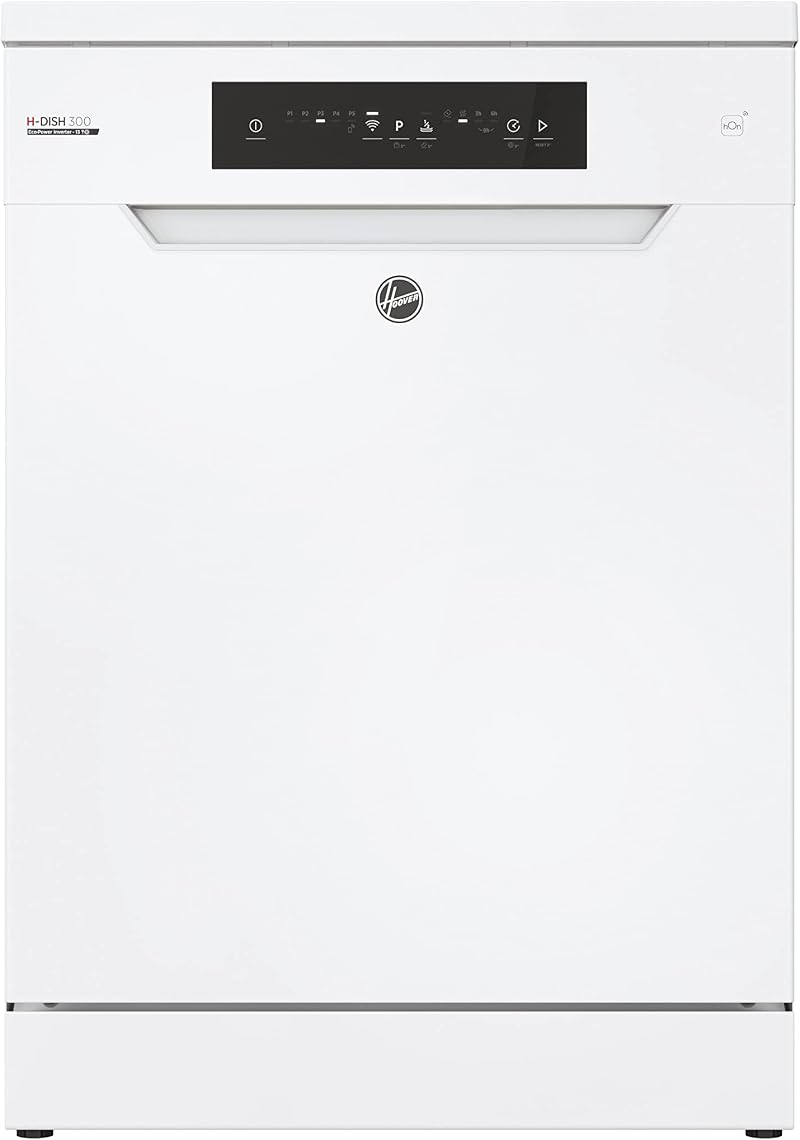 Hoover H-DISH 300 Freestanding Dishwasher 13 Place Wi Fi Bluetooth Maxi Tub