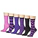Tipi Toe Women's 12-Pairs Lightweight Solid Colored Crew Socks