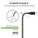 ONSON Phone Cable 5Pack 3FT 2×6FT 2×10FT Nylon Braided Charger Cable USB Cord Charging Charger Compatible iPhone 8, X, 7, 7 Plus, 6, 6s, 6+, 5, 5c, 5s, SE, iPad,4645