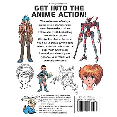 Buy Awesome Anime Characters Drawing With Christopher Hart Step By Step Instructions To Create Truly Awesome Anime Heroes Villains And Robots Paperback August 1 17 Online In Italy