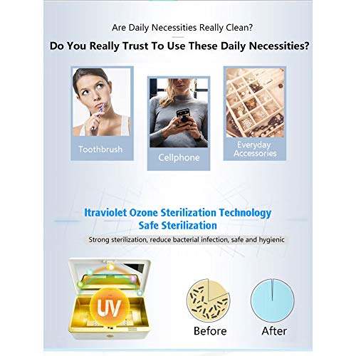 image for LAMPTOP 5W UV Sterilizer Box with Ozone, Professional Antibacterial LE