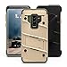 ZIZO Bolt Series for Samsung Galaxy S9 Plus Case Military Grade Drop Tested with Tempered Glass Screen Protector Holster TAN CAMO Green