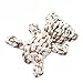 Petseeker Puppy Cotton Rope Toys Braided Bear for Playing & Teeth Cleaning for Small & Medium Dogs (Colors Sent at Random)