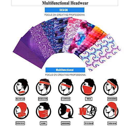 image for Toes Home Outdoor Magic Headbands Bandana Scarf Neck Gaiter Hairwraps 