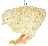 Chicken Hatchling Chick Yellow Farm Bird Christmas Tree Ornament