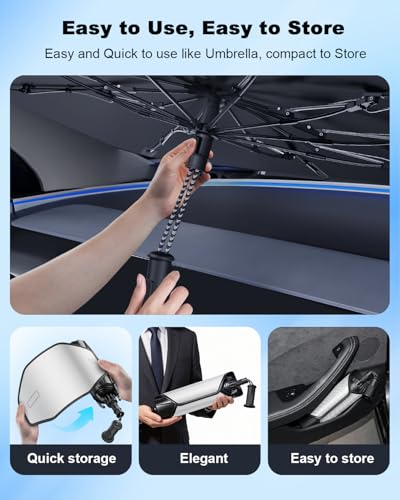 [2026 Upgrade] CDEFG Compatible with Kia Sportage NQ5 2022-2025 2026 Sunshade Covers Windshield Front Windshield Sunshade Accessories
