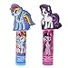 Townley Girl My Little Pony Lip Balm, 5 Flavored Glosses with 5 Character Finger Puppets