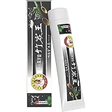Activated Charcoal Teeth Whitening Toothpaste - DESTROYS BAD BREATH - Best Natural Black Tooth Paste Kit - MINT FLAVOR - Herbal Decay Treatment - REMOVES COFFEE STAINS - 105g (3.70oz)