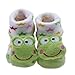 YueLian Baby Newborn Indoor Slipper Socks Frog Booties 2.7''