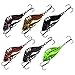FishingSir Metal Fishing Spoons VIB Lures Sinking Fishing Blade Spinner Baits for Walleye Bass